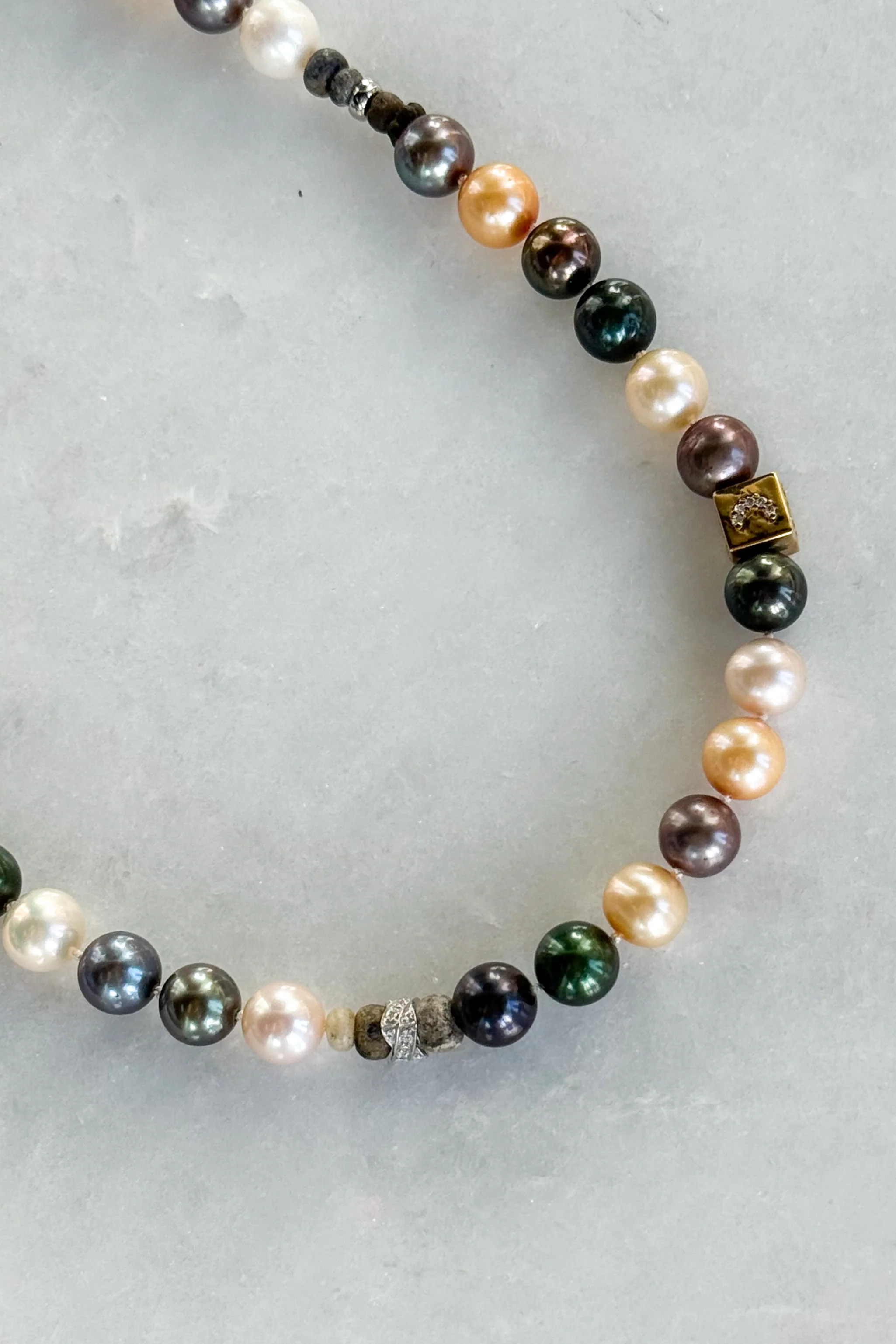 Freshwater Corn Pearl Necklace - Image 3
