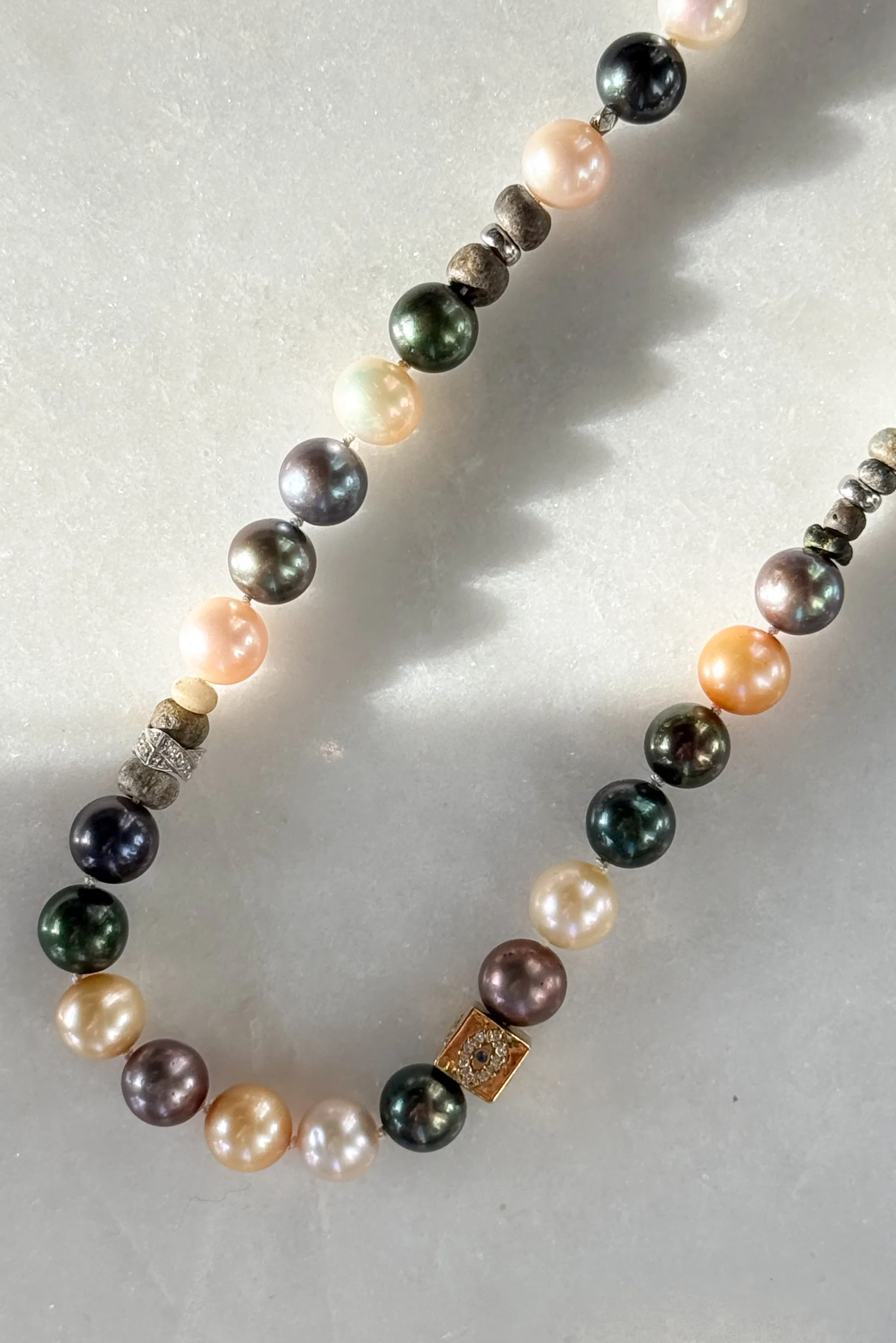 Freshwater Corn Pearl Necklace - Image 4