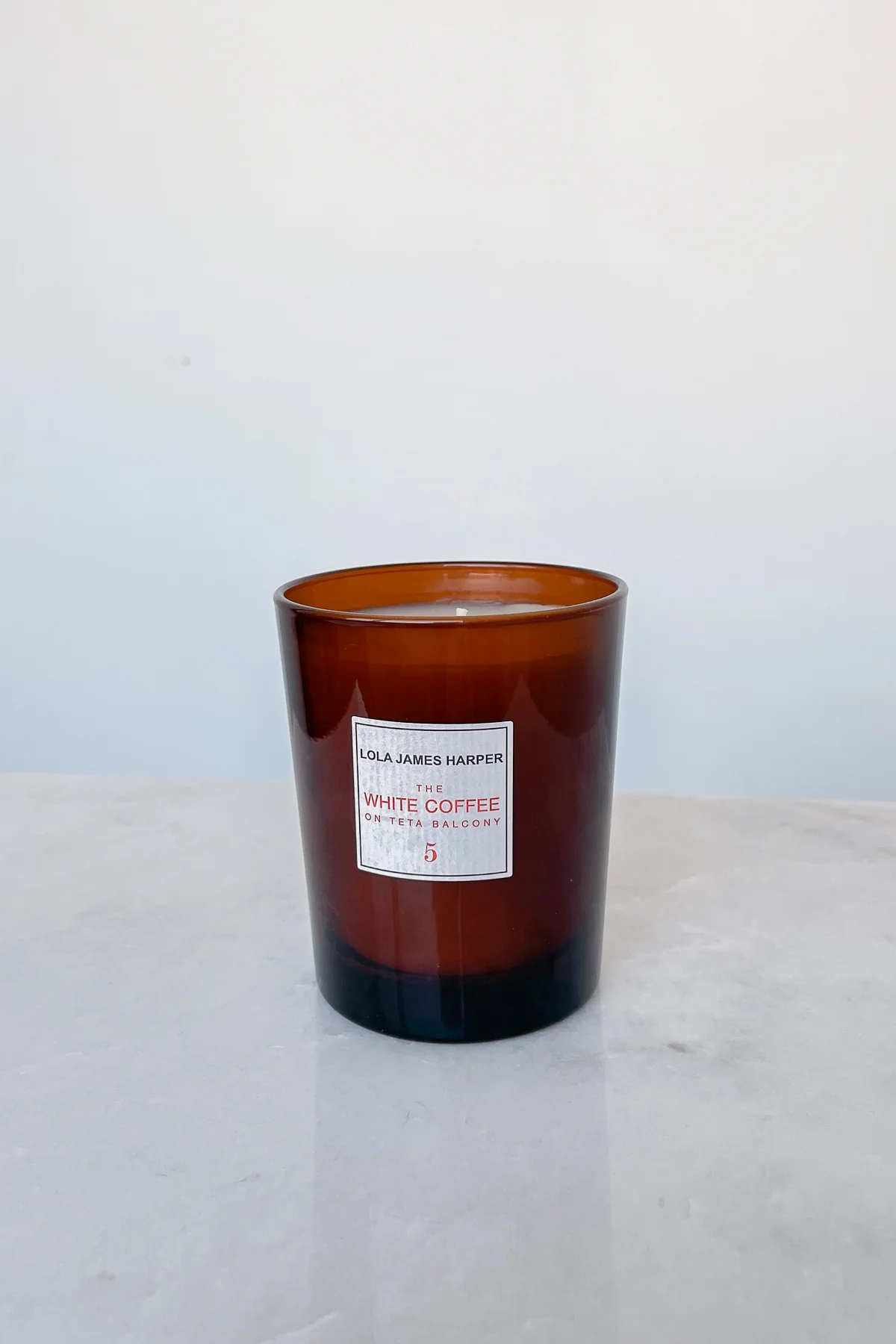 White Coffee Candle - Image 3