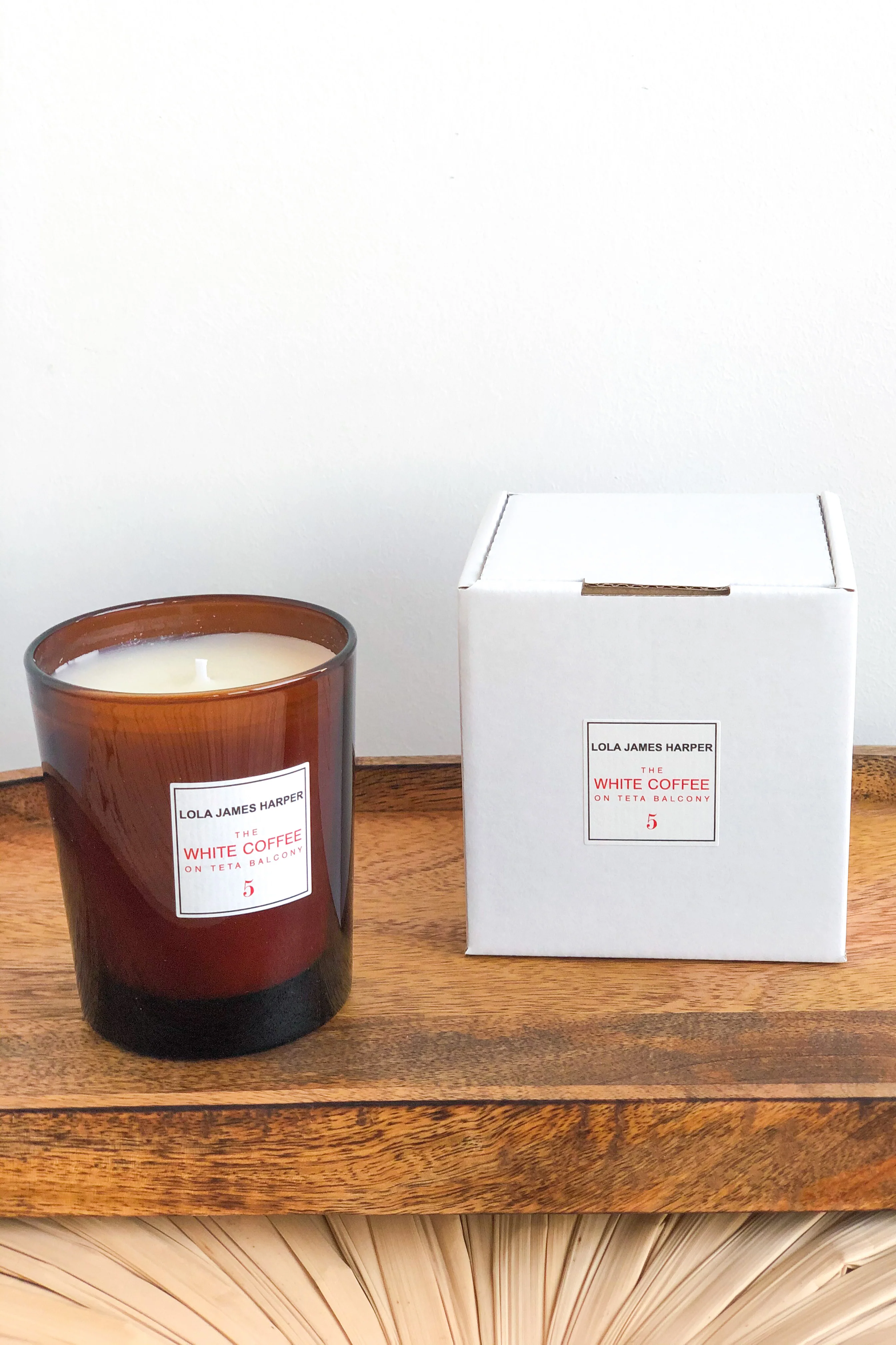 White Coffee Candle - Image 7